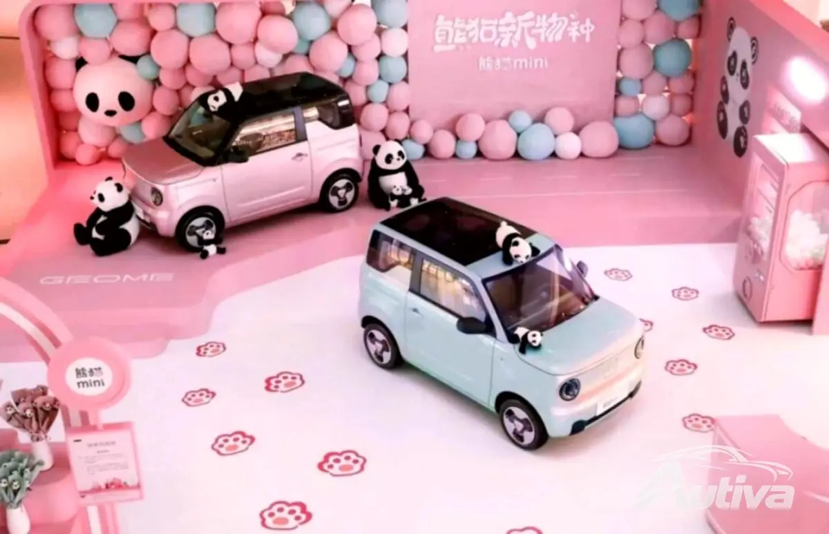 Der von Geely vorgestellte Panda Mini EV kostet ab 5.700 US-Dollar
