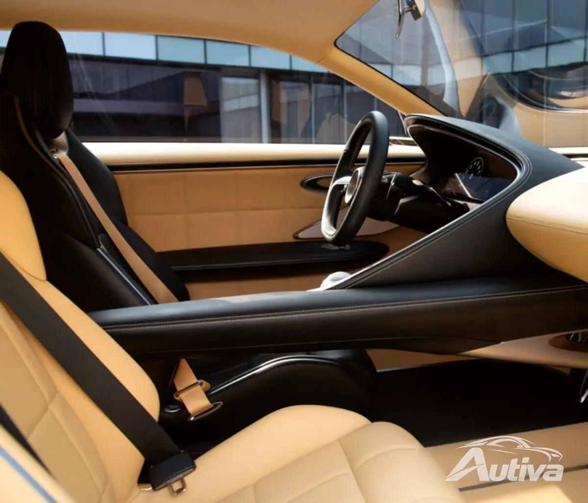 جينيسيس تكشف عن المقصورة الداخلية لسيارة X Speedium Coupe في بيبل بيتش