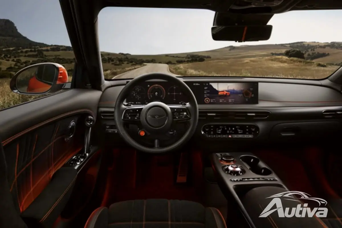 ジェネシス GV60 マグマのインテリア - 出典: ジェネシス