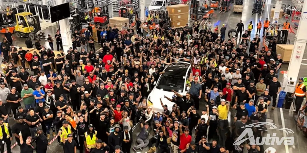 Giga Texas produce 240 Tesla Model Y diariamente, alcanzando las 20.000 unidades este año