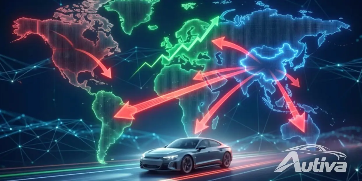 ينقسم اعتماد السيارات الكهربائية على مستوى العالم إلى ثلاثة مسارات متميزة