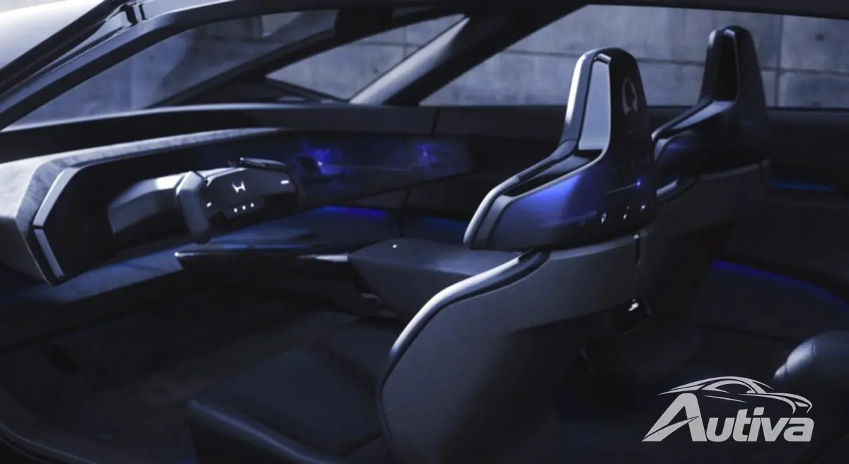 Wnętrze sedana Hondy Wnętrze sedana Hondy