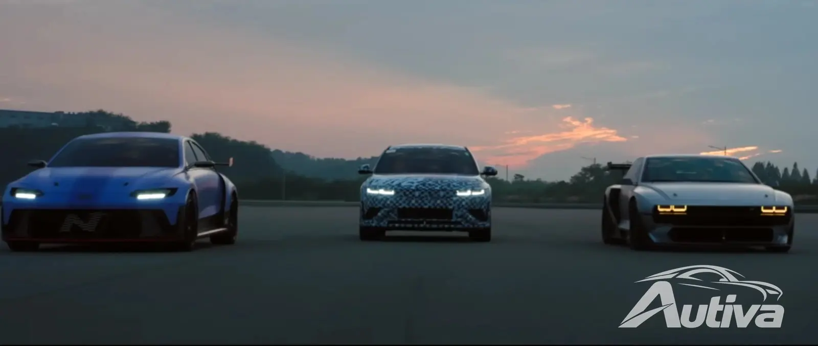 Hyundai tease officiellement la Ioniq 5 N pour la première fois Hyundai tease officiellement la Ioniq 5 N pour la première fois