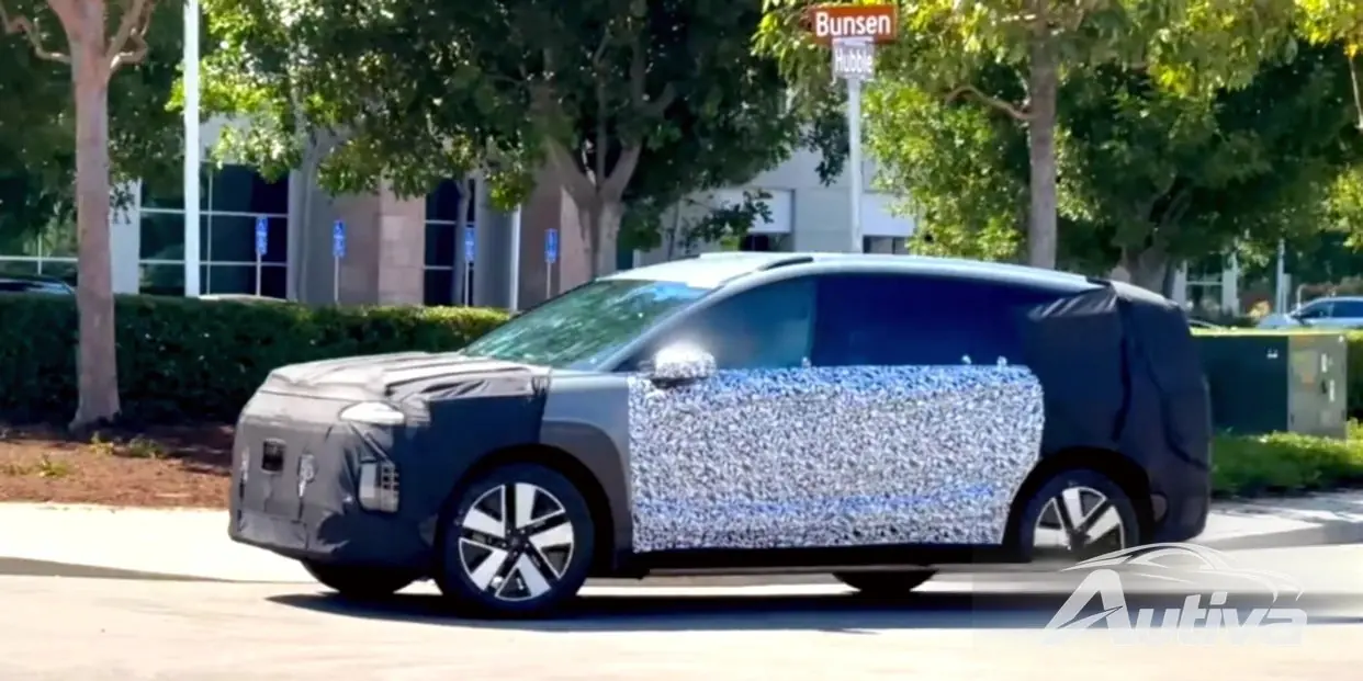 Hyundai Ioniq9 po raz pierwszy widziany w Kalifornii przed debiutem