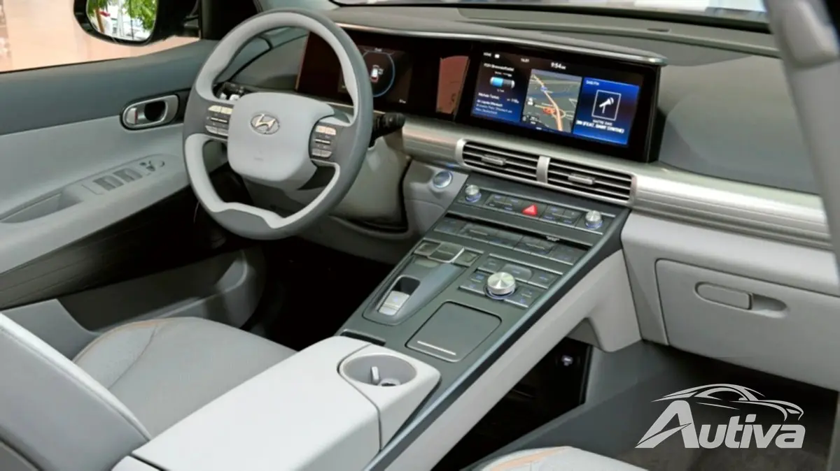Die Innenausstattung von Hyundai ist von höchster Qualität und beim Nexo ist das nicht anders
