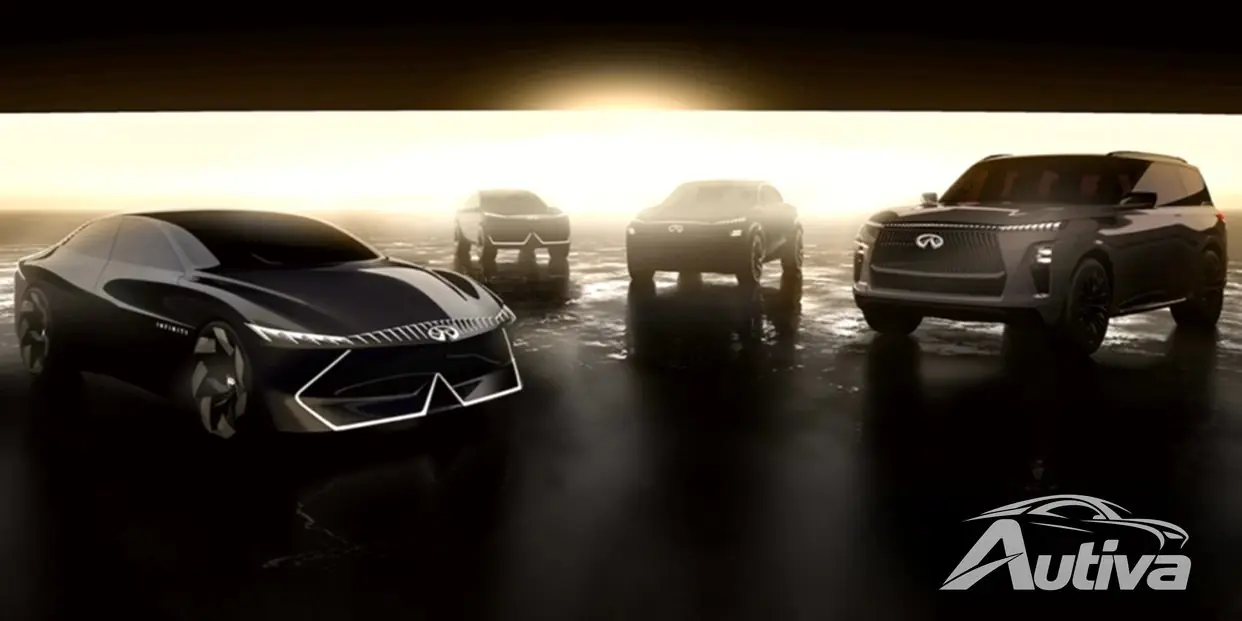 Infiniti revela conceito ousado de sedã elétrico Vision Qe e dicas sobre o próximo SUV QXe