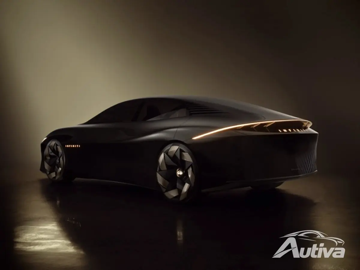 Infiniti, cesur Vision Qe elektrikli sedan konseptini ortaya koyuyor ve yakında çıkacak QXe SUV'un ipuçlarını veriyor 4