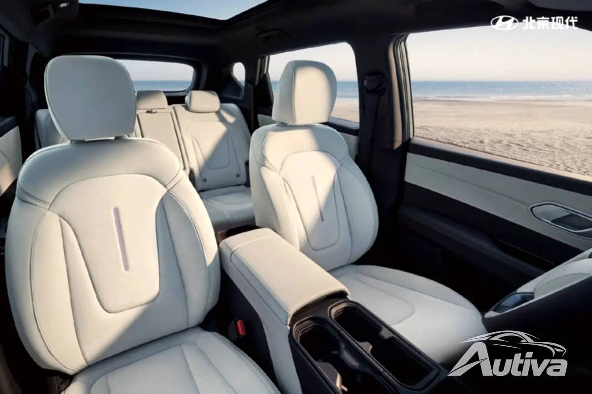 Hyundai onthult het hightech interieur van de Elexio SUV, die alleen in China verkrijgbaar is