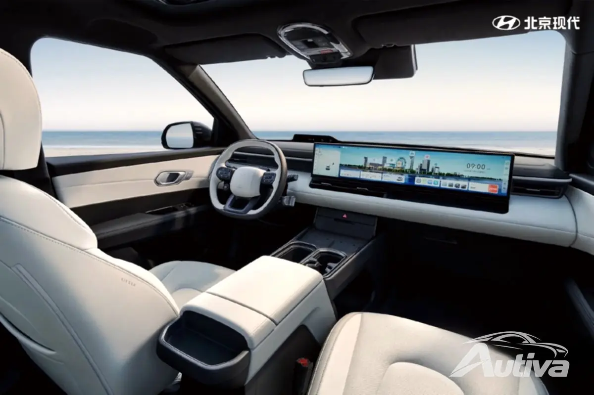 Hyundai revela interior de alta tecnologia do SUV Elexio exclusivo da China