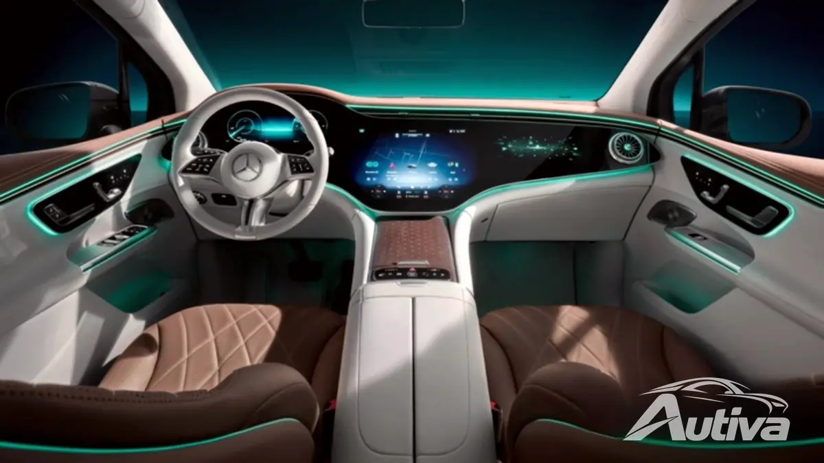 Mercedes-Benz revela el interior del próximo SUV EQE Mercedes-Benz revela el interior del próximo SUV EQE