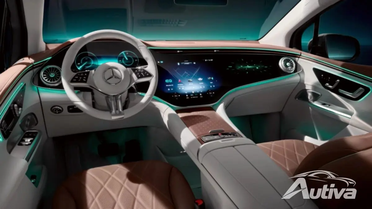 Mercedes-Benz revela el interior del próximo SUV EQE Mercedes-Benz revela el interior del próximo SUV EQE