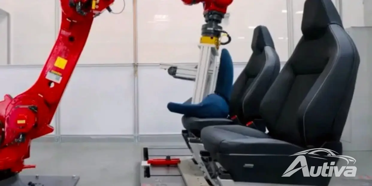 Dentro de las pruebas de asientos Cybertruck impulsadas por robots de Tesla