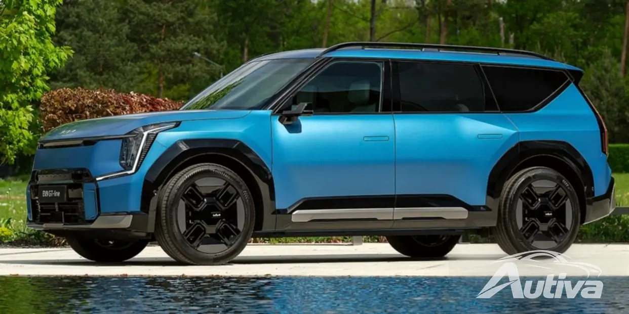 Dentro del Kia EV9 GT: primer vistazo a su impresionante nuevo interior