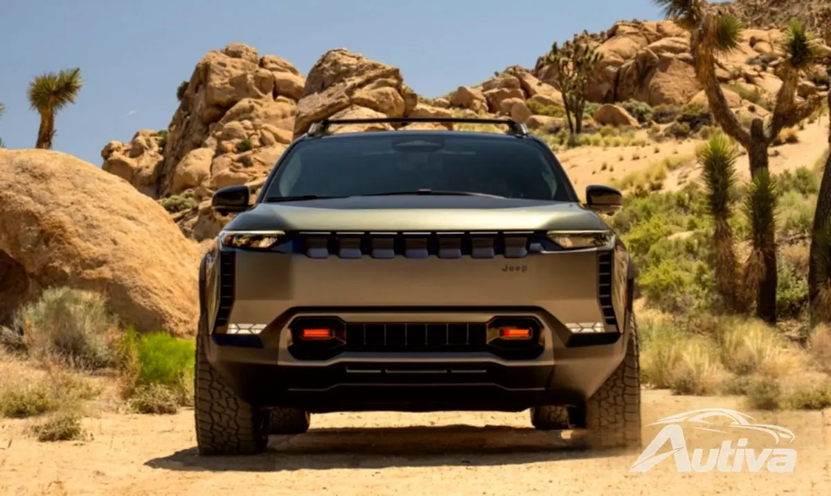 Jeep은 견고한 Wagoneer S Trailhawk 컨셉도 선보입니다.