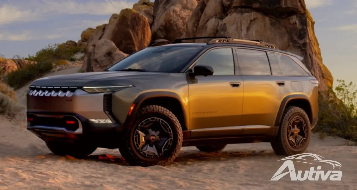 Jeep은 견고한 Wagoneer S Trailhawk 컨셉도 선보입니다.