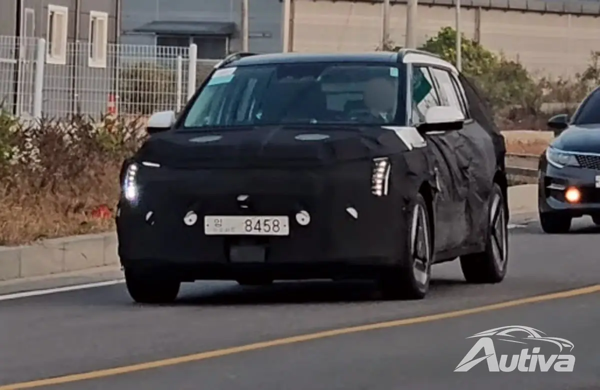 Kia EV3 Kompakt Elektrikli SUV Güney Kore'de Vahşi Doğada Görüntülendi 5