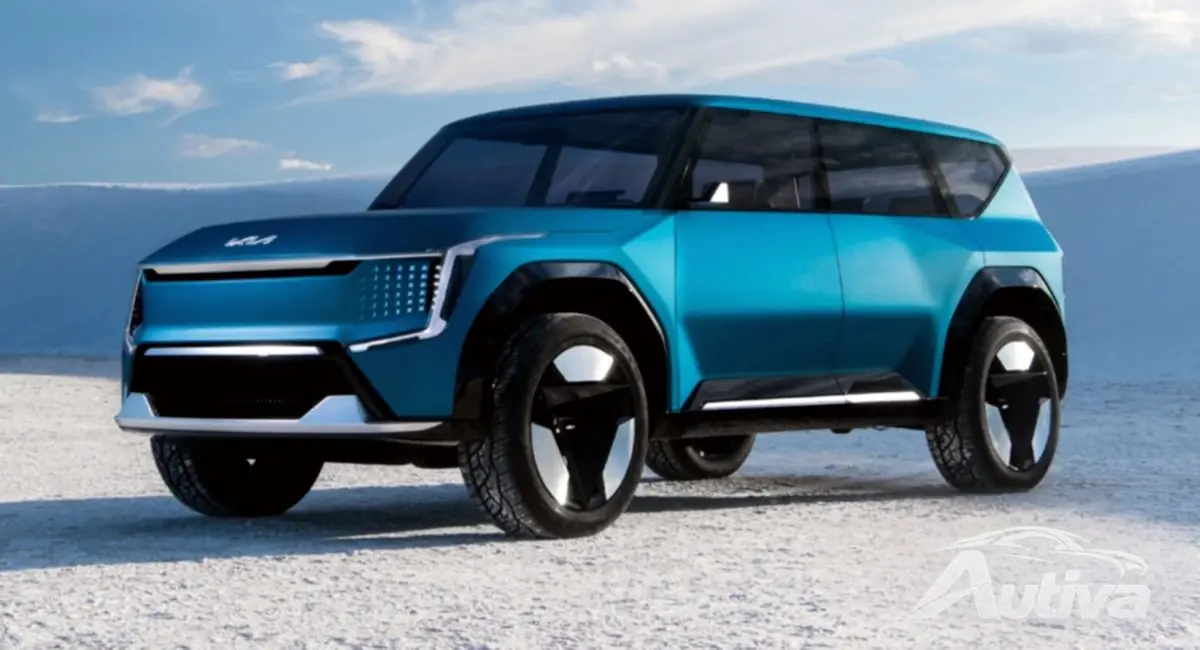 تم تقديم المفهوم EV9 العام الماضي تم تقديم المفهوم EV9 العام الماضي