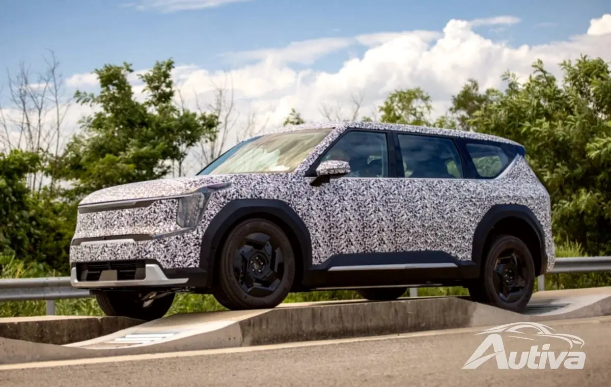 L'EV9 di produzione è molto vicino al suo prototipo L'EV9 di produzione è molto vicino al suo prototipo