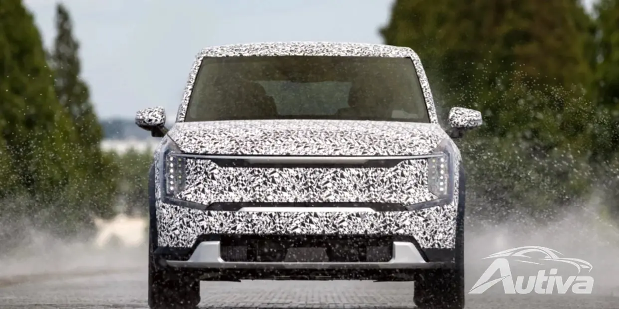 Серийная модель Kia EV9 проходит финальные испытания