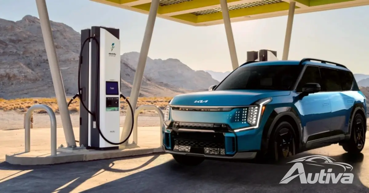Kia EV9 получает бесплатную зарядку от Electrify America