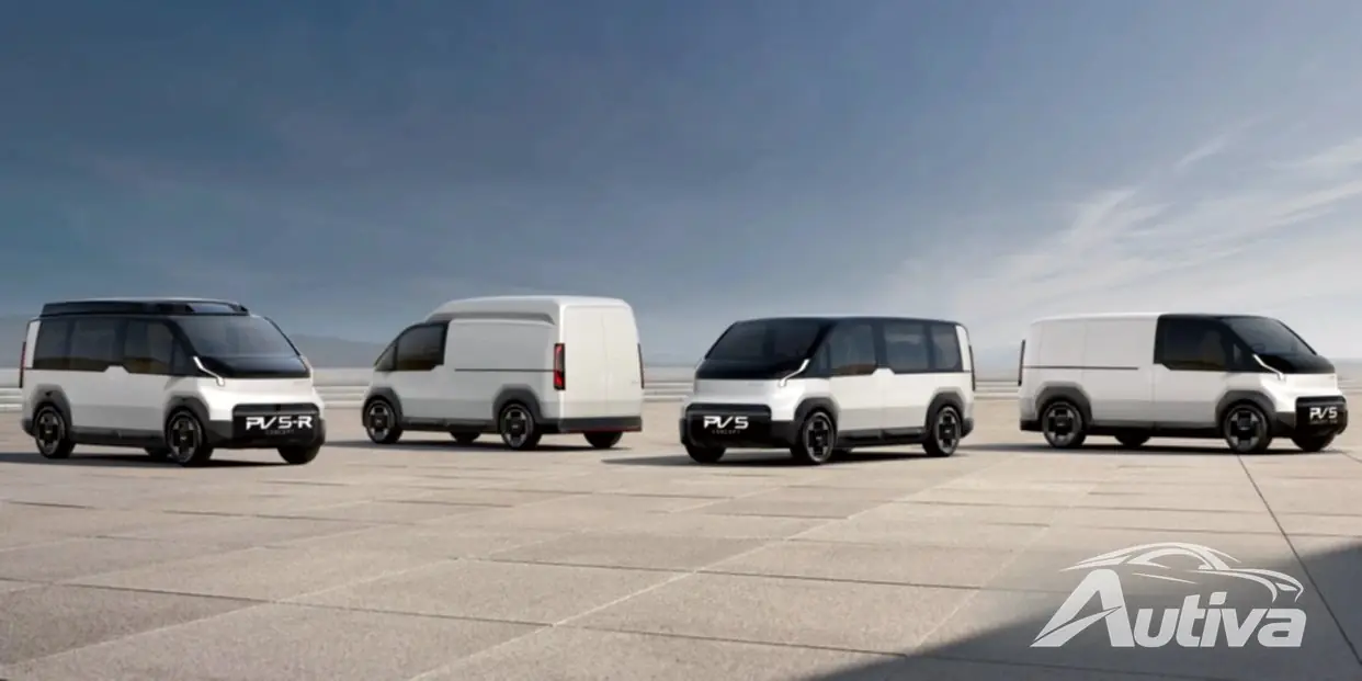 Kia potencia el segmento de las furgonetas eléctricas con las nuevas PV5 y PV7