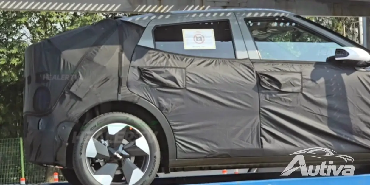 Kia testar Coupe-variant av Compact EV2 elektrisk SUV