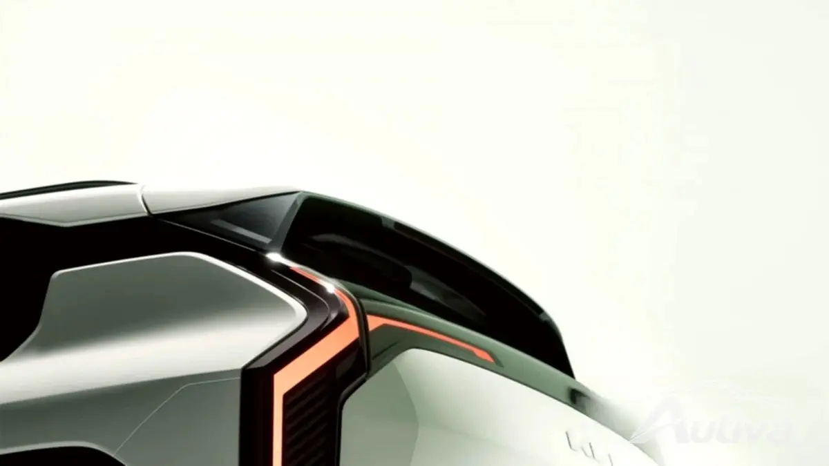 Kia EV3 ティーザーイメージ Kia EV3 ティーザーイメージ