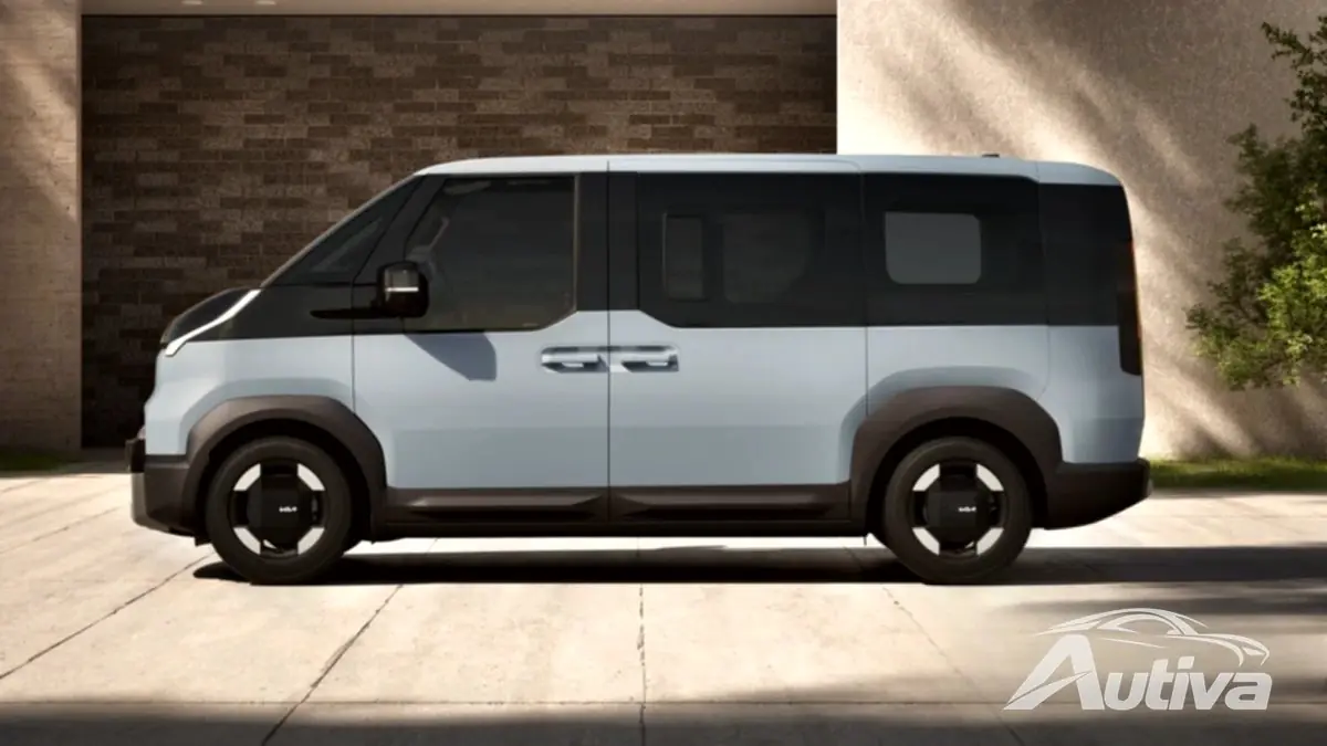 起亜自動車、新型電気バンPV5の外観を公開 起亜自動車、新型電気バンPV5の外観を公開
