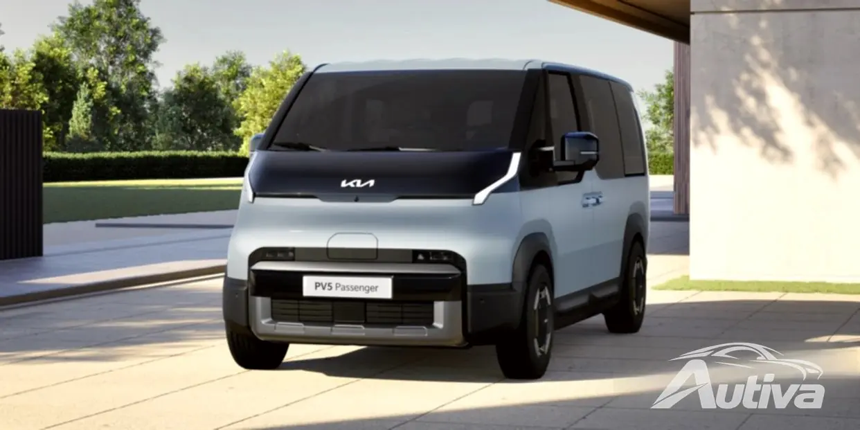Kia avduker utvendig design av ny elektrisk varebil PV5