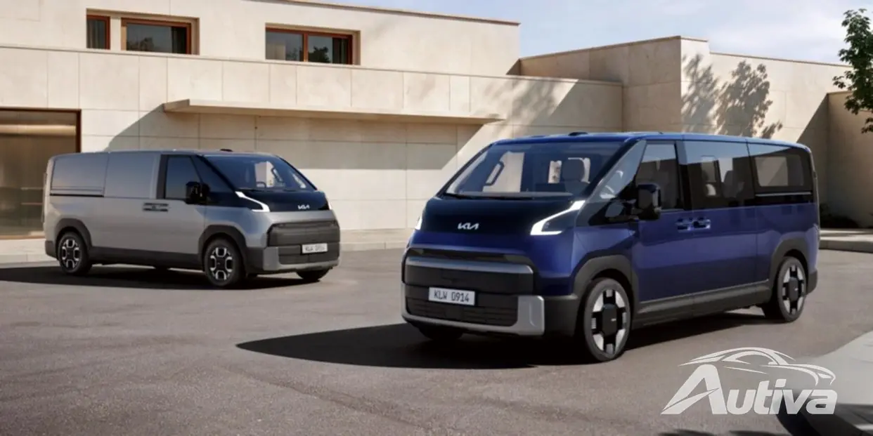 Kia presenta il suo enorme furgone elettrico da 9 passeggeri, il PV7