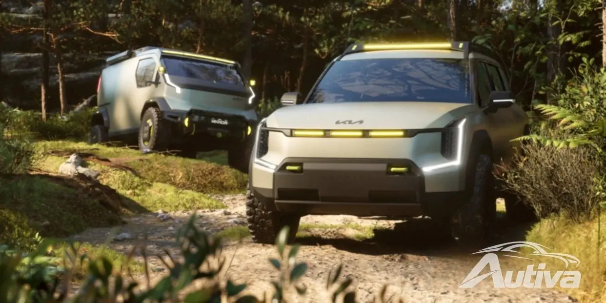 Kia svela due avventurosi concept di veicoli elettrici