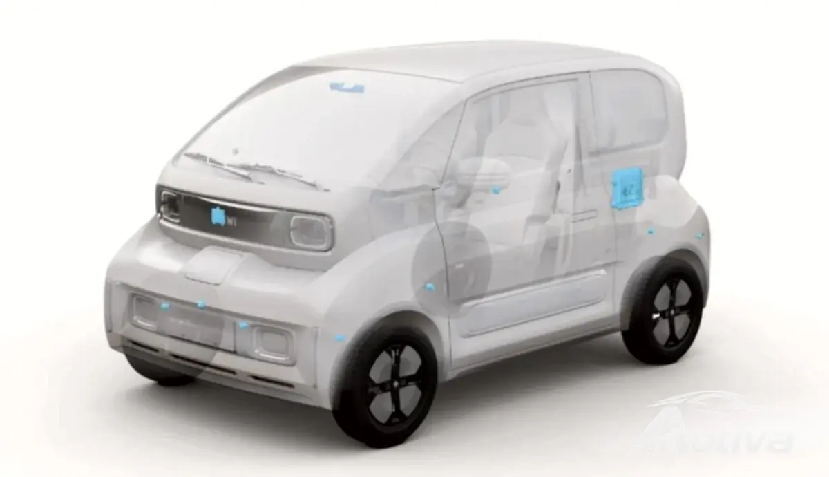 El KiWi EV renovado viene con el sistema de conducción inteligente de DJI