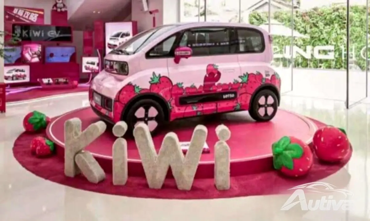 Baojun KIWI EV Клубничный мишка Baojun KIWI EV Клубничный мишка
