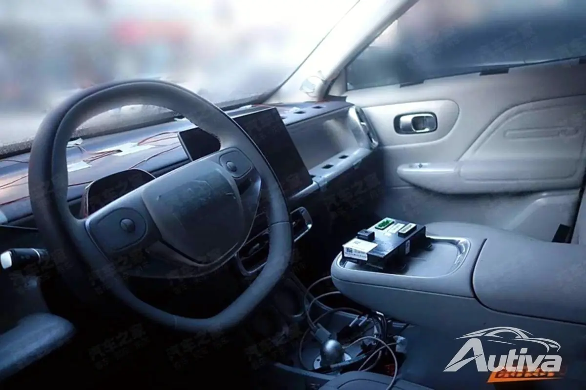 Hier ist das Innere des Leapmotor B10 Hier ist das Innere des Leapmotor B10