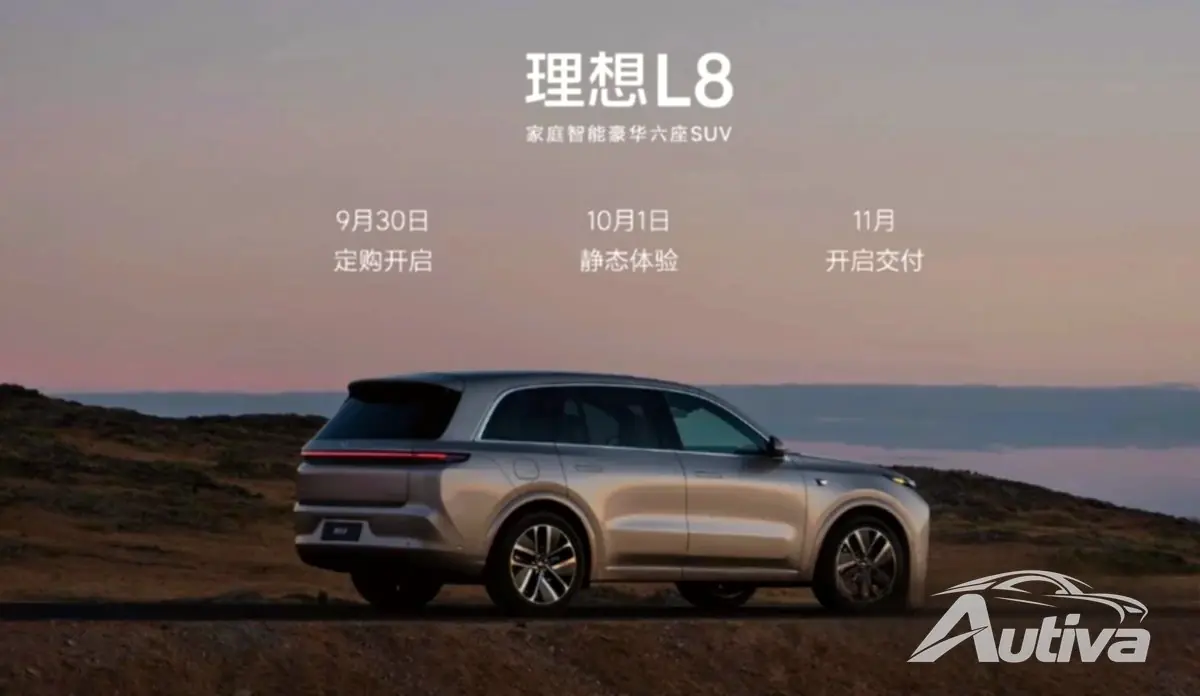 Li Auto annonce les Li L8 et Li L7, début des précommandes