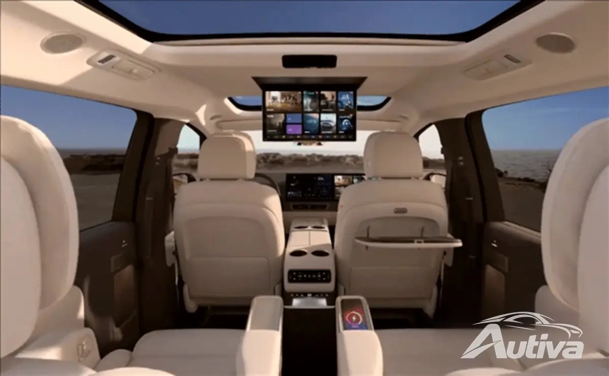 شركة Li Auto Mega تكشف عن تصميمها الداخلي 4