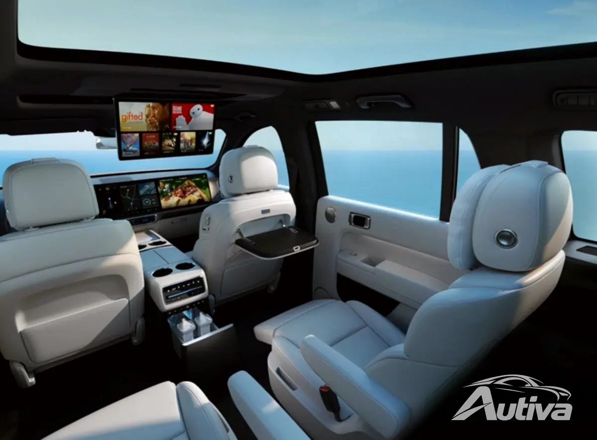 Li Auto L9의 실내 Li Auto L9의 실내