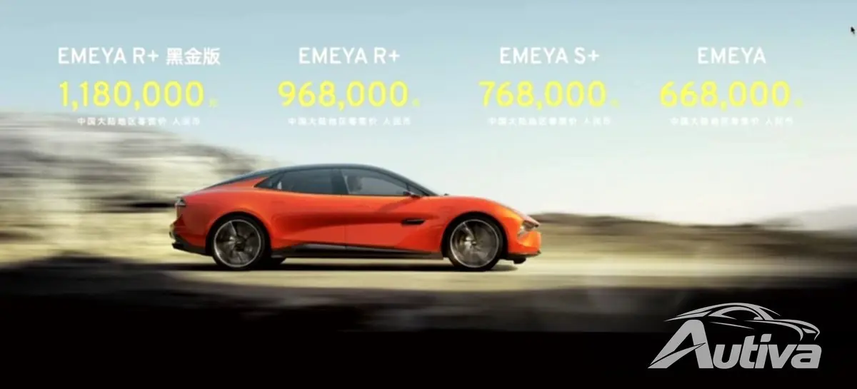La berlina elettrica Lotus Emeya sarà in vendita in Cina a partire da <span data-value= La berlina elettrica Lotus Emeya sarà in vendita in Cina a partire da <span data-value=