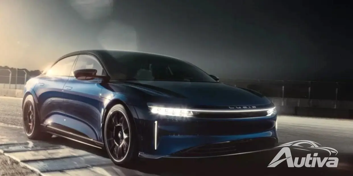 Lucid Air Sapphire lämnar Tesla Model S Pläd och Bugatti Chiron i dammet på Quarter Mile