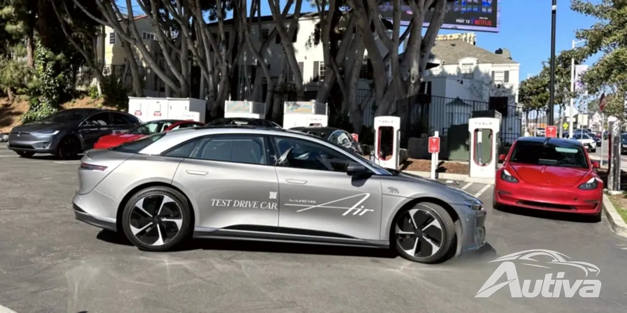 Lucid Motors stellt ab 2025 auf den NACS-Ladestandard um