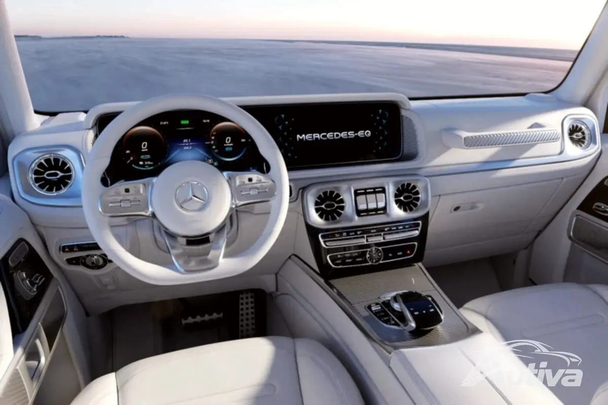 Mercedes-Benz EQG останется верным своим истокам в плане производительности и рамного кузова. Mercedes-Benz EQG останется верным своим истокам в плане производительности и рамного кузова.