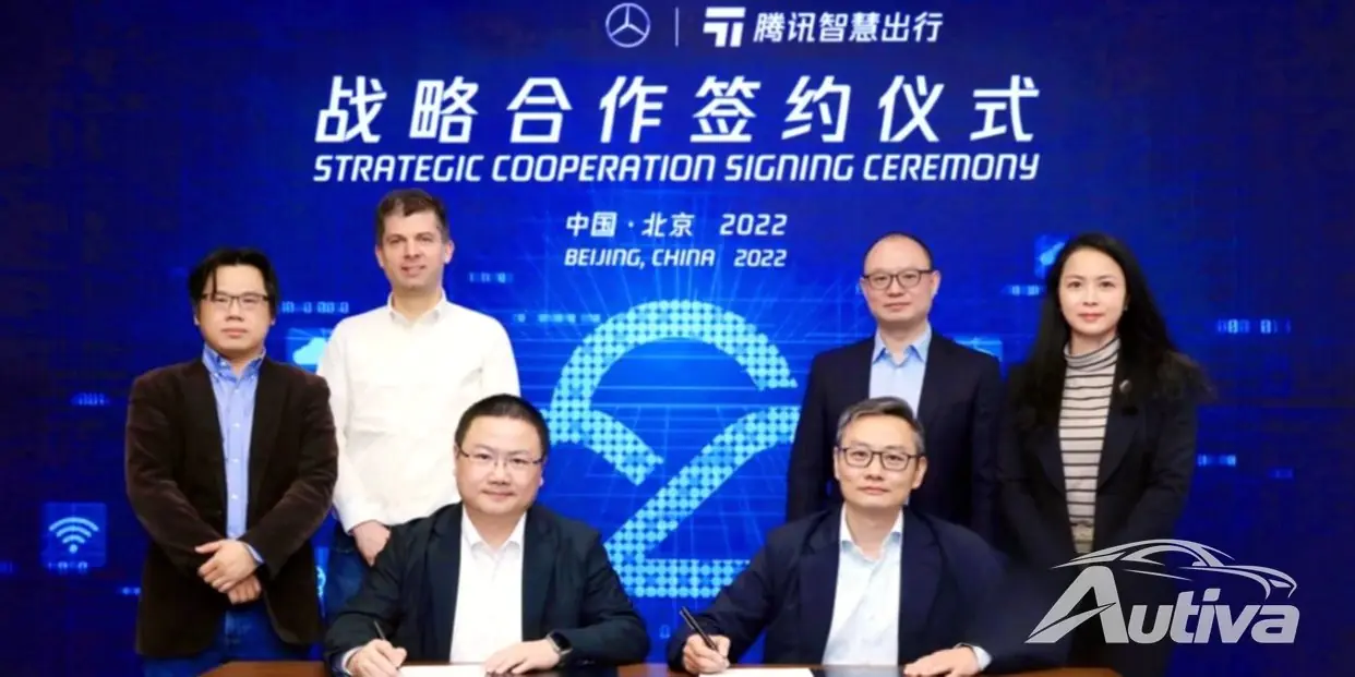 Mercedes-Benz arbeitet mit Tencent zusammen, um die autonome Fahrtechnologie voranzutreiben