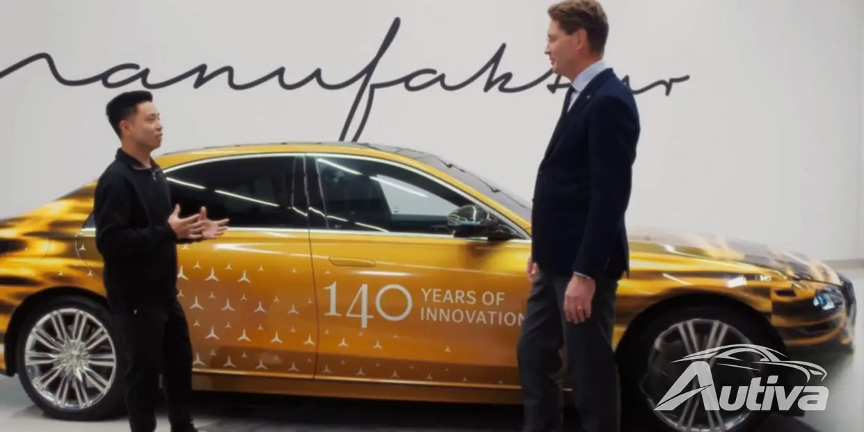 O CEO da Mercedes, Ola Kallenius, revela o futuro do novo Classe S