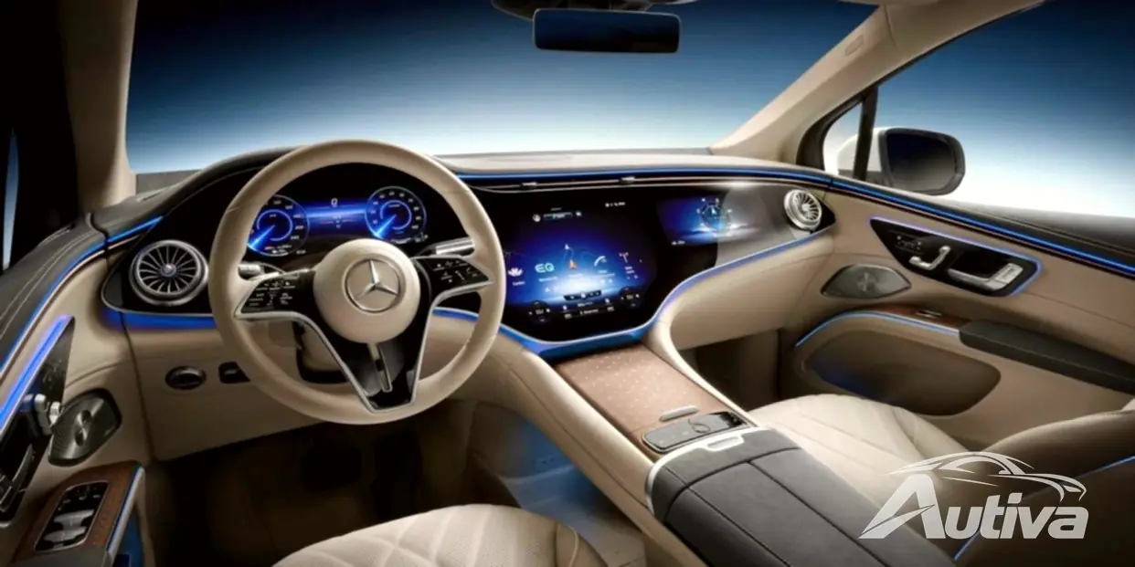 Mercedes EQS SUVのインテリアが公式イメージギャラリーで公開