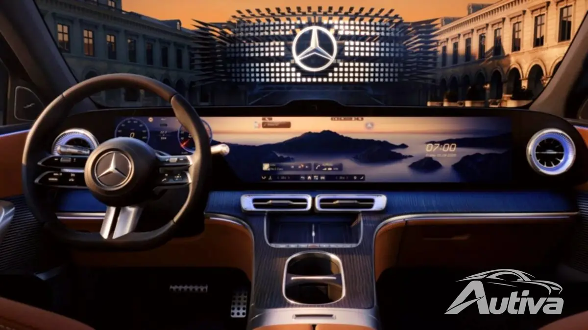 Mercedes GLC EV får en enda skärm som sträcker sig över hela instrumentbrädan