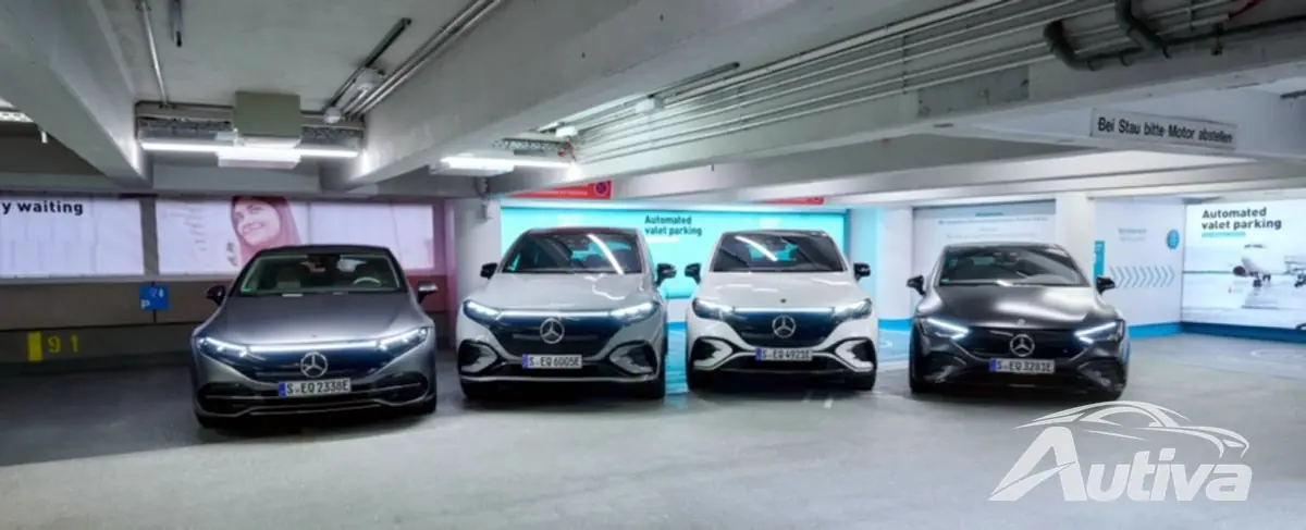 Mercedes EQE SUV y EQS SUV obtienen valet parking automatizado sin conductor