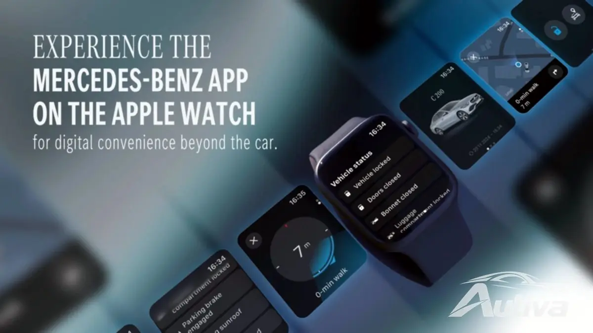 Mercedes har nå en app for Apple Watch