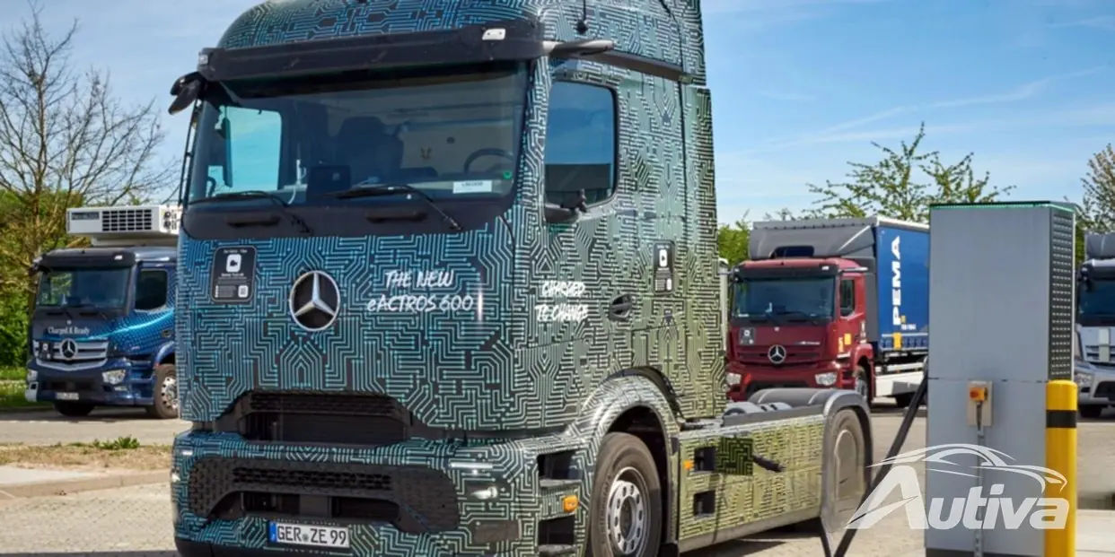 Mercedes pobija kamień milowy w zakresie ładowania o mocy 1 MW dzięki swojej ciężarówce eActros600