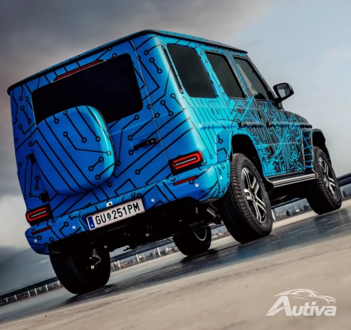 Mercedes-Benz EQG taquine les sensations hors route