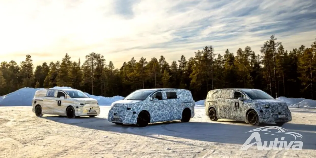 Mercedes presenterar elektrisk V-klass: Arctic Tests Signal a Van Revolution